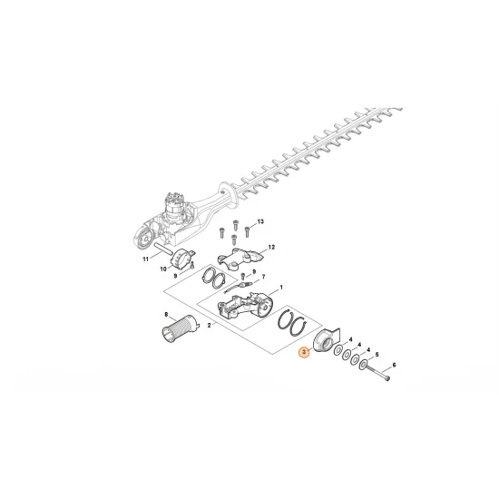 STIHL  Pokrywka 4859 793 4600